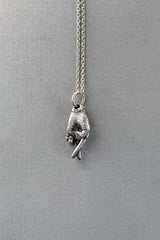 Good Luck Charm Necklace Silver