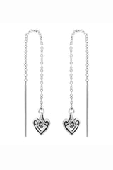Heart Threaders Silver