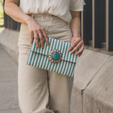 Bluebird Upcycled Clutch
