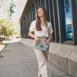 Bluebird Upcycled Clutch