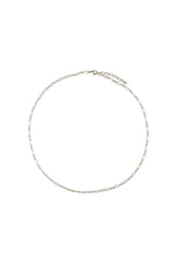 Lily Chain Necklace Silver