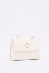 London LHR - Piñatex® Saddle Bag - Latte