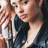 Devotion Rose Necklace in Sterling Silver