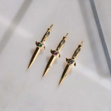 Switchblade Necklace - 14k Yellow Gold