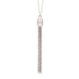Debbie Tassel Necklace - Sterling Silver