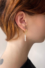 Nora Pearl Huggies Gold