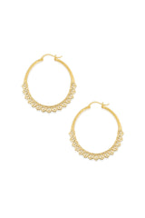 Calla Hoops Gold Small