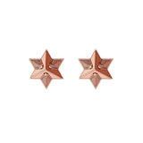 Star Studs Rose Gold