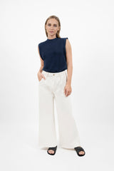 Los Angeles  - Wide Leg Jeans- Alto