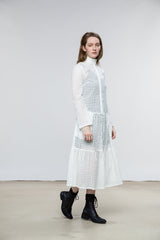 Adri Dress / Vintage White Cotton Eyelet - ourCommonplace