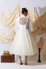 PARACHUTE DRESS IVORY - ourCommonplace