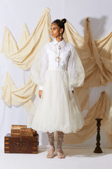 PARACHUTE DRESS IVORY - ourCommonplace
