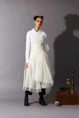 Hand Draped Apron Top - ourCommonplace
