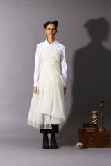 Hand Draped Apron Top - ourCommonplace
