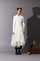 Hand Draped Apron Top - ourCommonplace