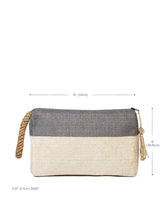 Block A Clutch - Gray - ourCommonplace