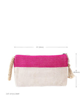 Block A Clutch - Pink - ourCommonplace