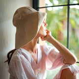 BLOOM Crochet Hat, in Off White - ourCommonplace