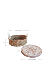 Bread Warmer & Basket - Bird Round - ourCommonplace