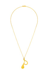 Heirloom 'P' Alpha Charm Necklace - ourCommonplace