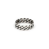 Havana - Cuban Chain Ring in Sterling Silver - ourCommonplace