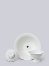 FOOTED VASO (BISQUE) - ourCommonplace