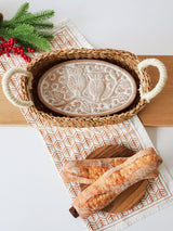 Bread Warmer & Basket - Owl Oval - ourCommonplace