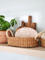 Bread Warmer & Basket - Owl Oval - ourCommonplace