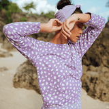 ARNOLDI Organic Cotton Sweatshirt, in Lilac Purple - ourCommonplace