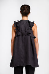 Black hemp blouse - ourCommonplace