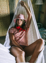 WATU Seaside Linen Bucket Hat, in Salt Pink - ourCommonplace