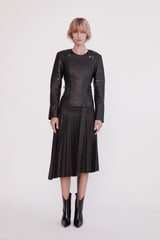 Greenwich Street Motor Jacket Black Leather - ourCommonplace