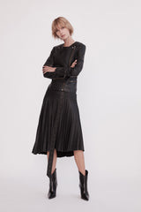 Greenwich Street Motor Jacket Black Leather - ourCommonplace