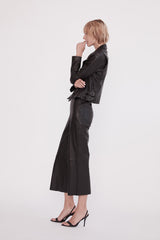 New Yorker Motor Jacket Black Leather - ourCommonplace