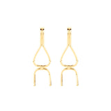 Wishbone Dangle Earrings - ourCommonplace