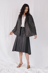 Crosby Cape Black Leather - ourCommonplace