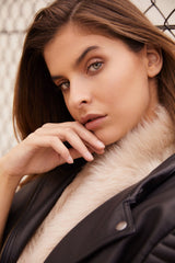 Crosby Cape Black Leather - ourCommonplace