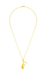 Heirloom 'F' Alpha Charm Necklace - ourCommonplace