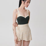 Orange Crust Wrap Skirt - ourCommonplace