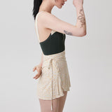 Orange Crust Wrap Skirt - ourCommonplace