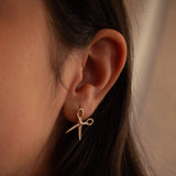 Scissor Earring 14K Yellow Gold - ourCommonplace
