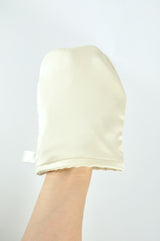 Reversible Silk Cleansing + Exfoliating Mitt - ourCommonplace