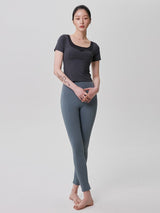 Powder Leg Sketch Leggings 9 (2colors) - ourCommonplace