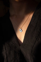 Ace of Heart Necklace - 14k Yellow Gold - ourCommonplace