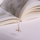Scissor Necklace - 14K Yellow Gold - ourCommonplace