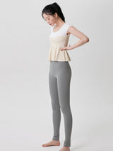 Double Casting Peplum Top - ourCommonplace