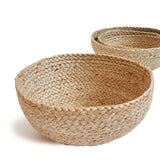 Kata Small Hand-braided Jute Bowl - Natural (Set of 4) - ourCommonplace