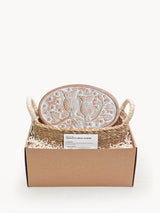 Bread Warmer & Basket - Owl Oval