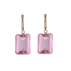 Georgie v With Rose Quartz Earrings