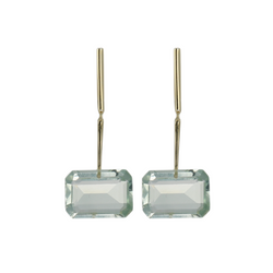 Reverse Georgette v With Green Amethyst